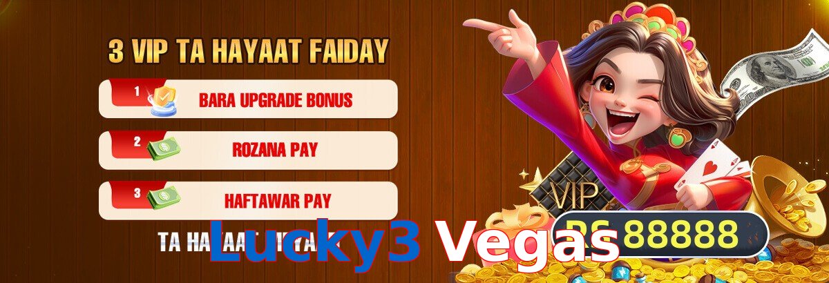 Lucky3 Vegas hero visual